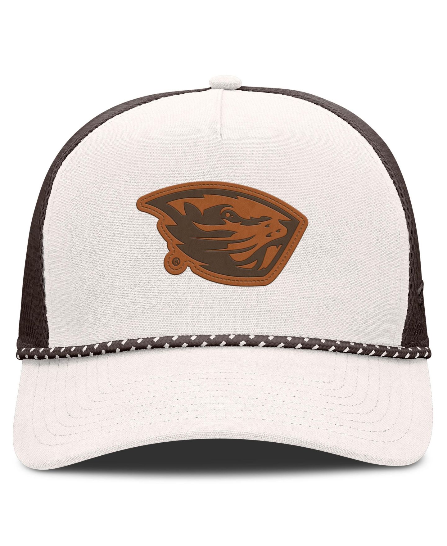 Мужская кепка Fanatics Natural Oregon State Beavers Bronco Trucker Adjustable Hat — фото 2
