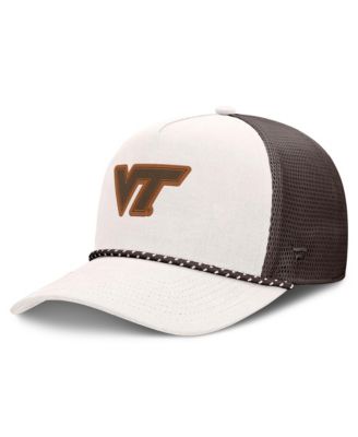 Men's Natural Virginia Tech Hokies Bronco Trucker Adjustable Hat