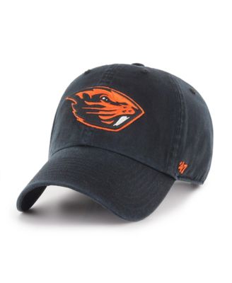 Big Boys and Girls '47  Black Oregon State Beavers Clean Up Adjustable Hat