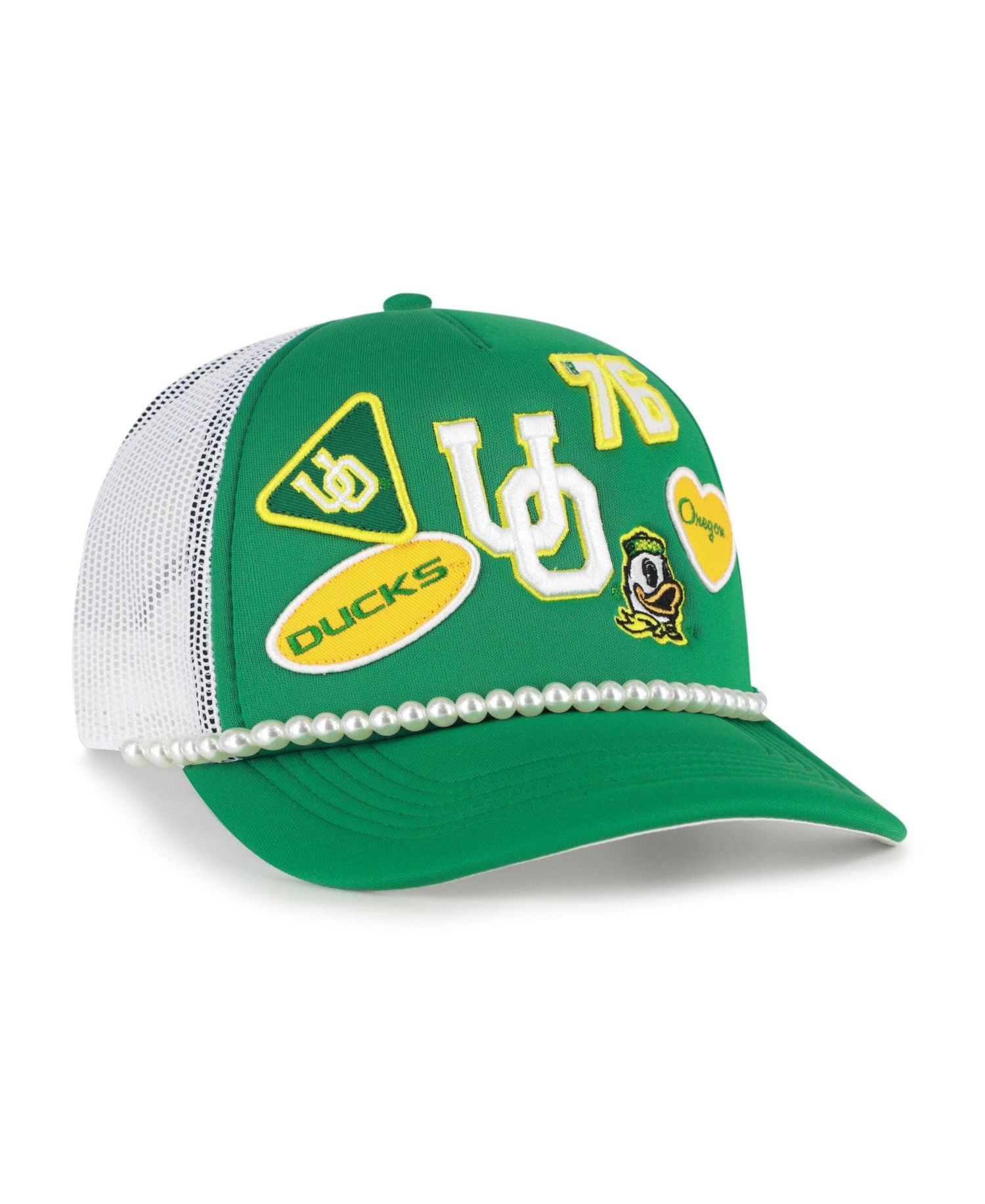 Men's '47 Green/White Oregon Ducks Rally On Hitch Adjustable Hat