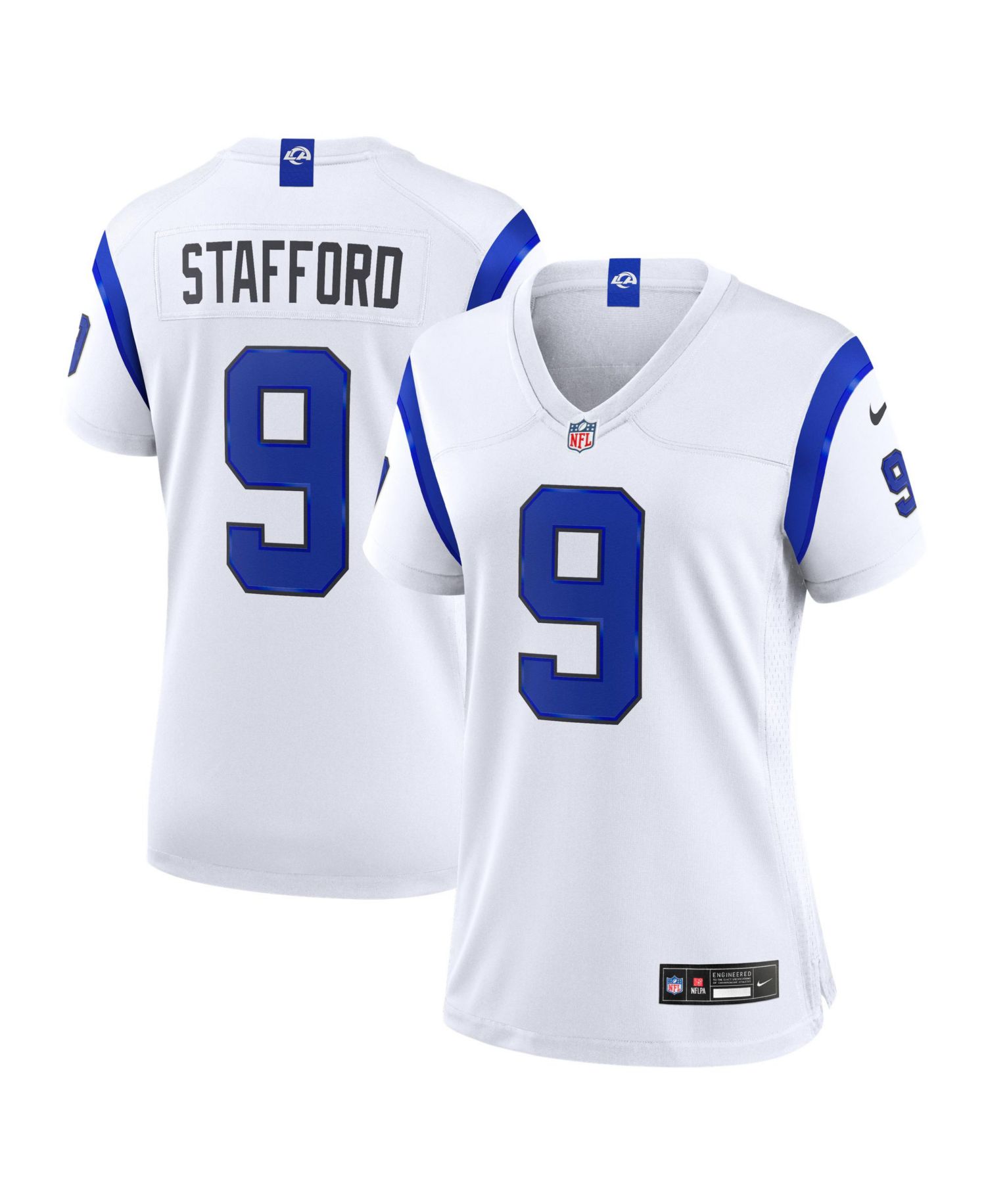 Women's Matthew Stafford Los Angeles Rams Fearsome White Game Jersey