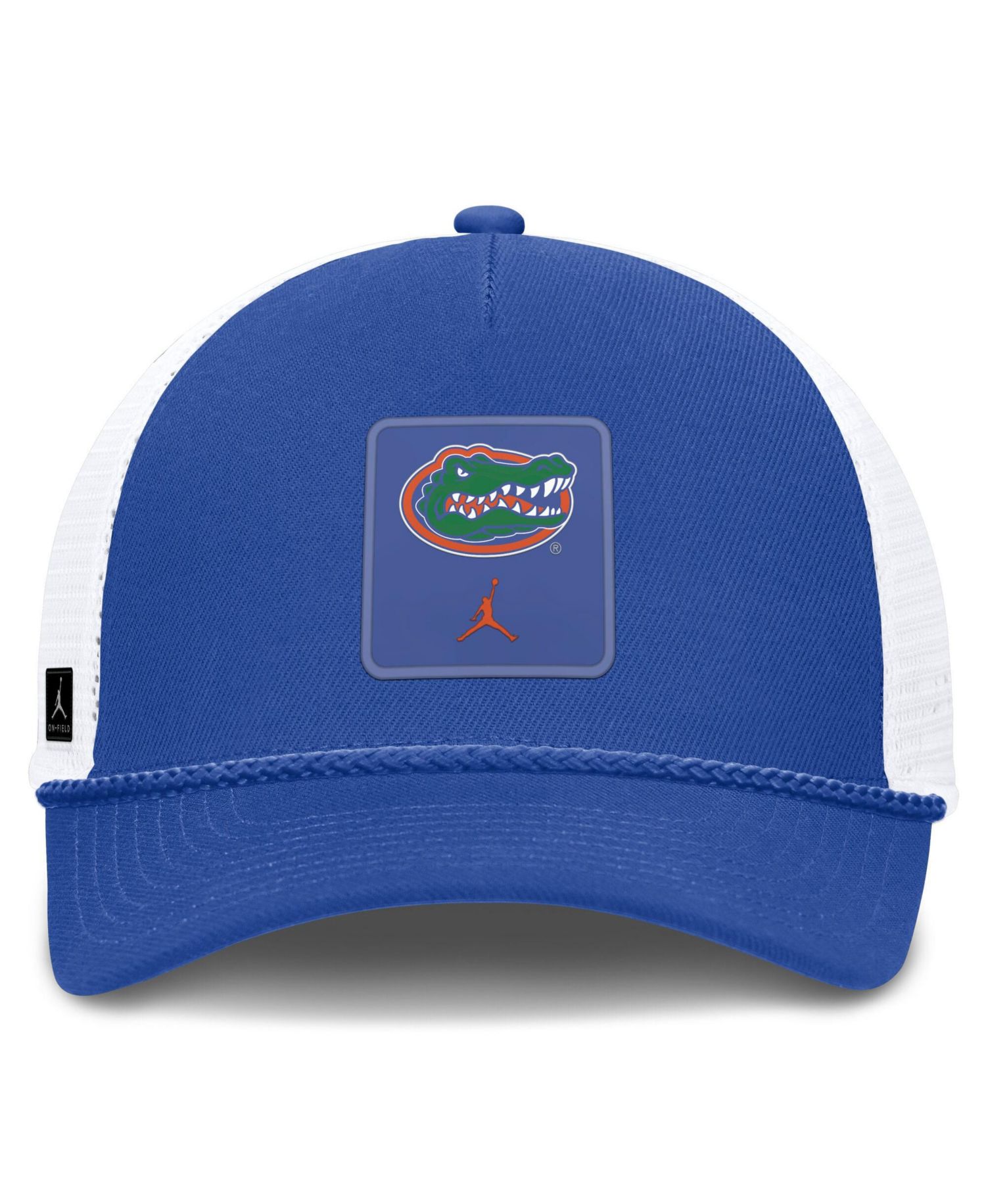 Men's and Women's Royal Florida Gators 2026 On-Field Gameday Rope Trucker Adjustable Hat