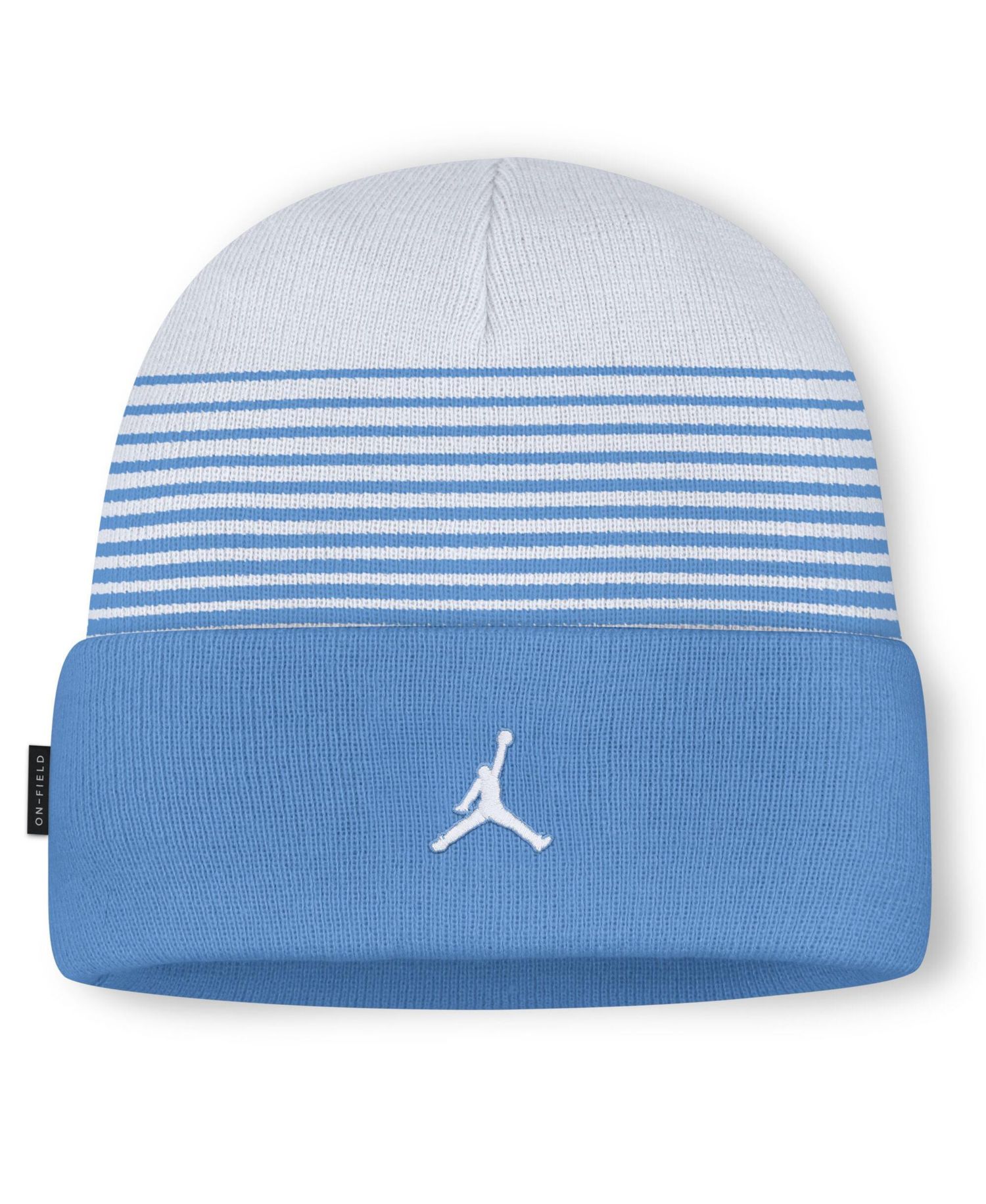 Men's and Women's Carolina Blue/White North Carolina Tar Heels On-Field Utility Knit Hat