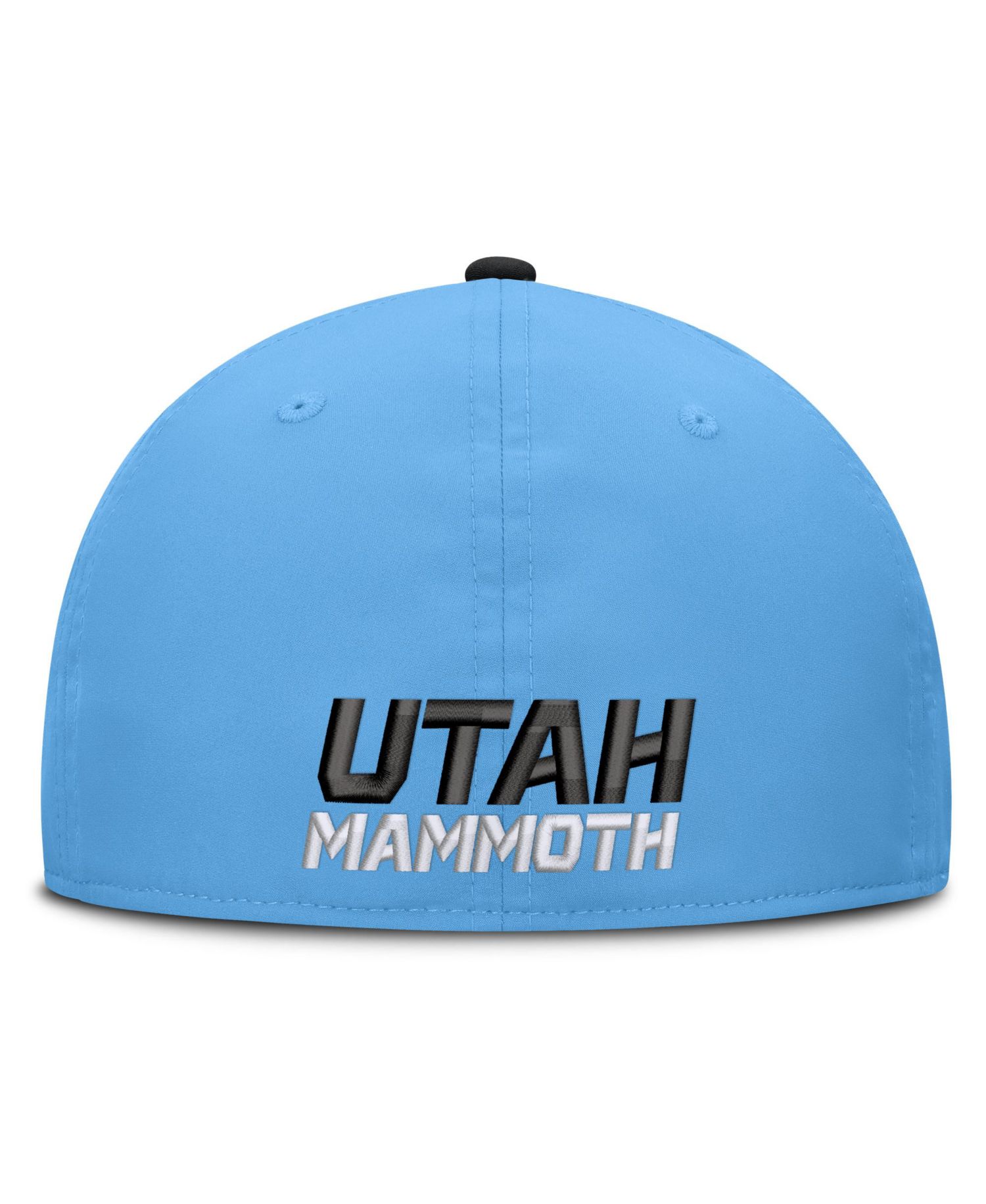 Men's Light Blue/Black Utah Mammoth Fundamental Stretch Hat