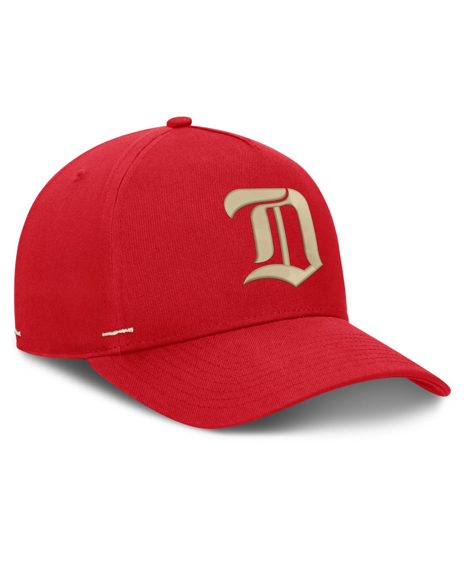 Men's Red Detroit Red Wings Alternate Authentic Pro Rink A-Frame Adjustable Hat