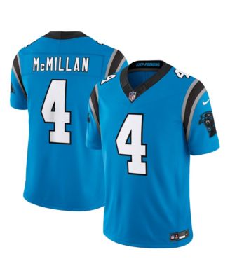 Men's Tetairoa McMillan Blue Carolina Panthers Alternate Vapor F.U.S.E. Stitched Limited Jersey