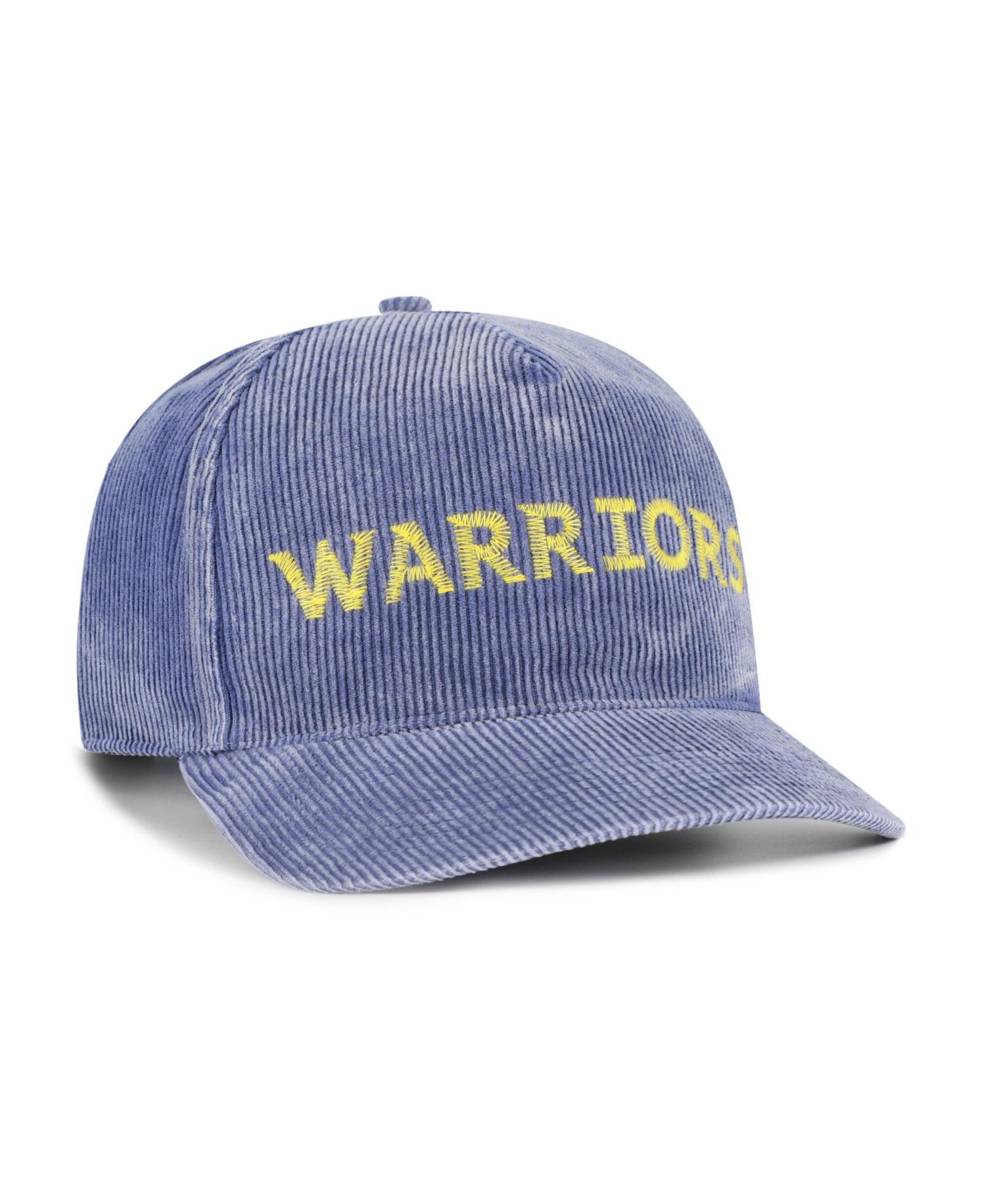 Men's '47 Blue Golden State Warriors Reclaim Snow Wash Corduroy Adjustable Hitch Hat