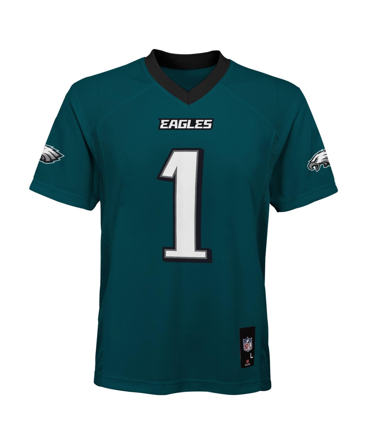 Big Boys and Girls Jalen Hurts Midnight Green Philadelphia Eagles Team Replica Jersey