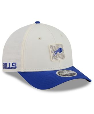 Big Boys and Girls Cream/Royal Buffalo Bills 2026 Training Camp 9FORTY M-Crown Adjustable Hat