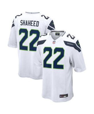 Men's Rashid Shaheed  White Seattle Seahawks  Game Jersey