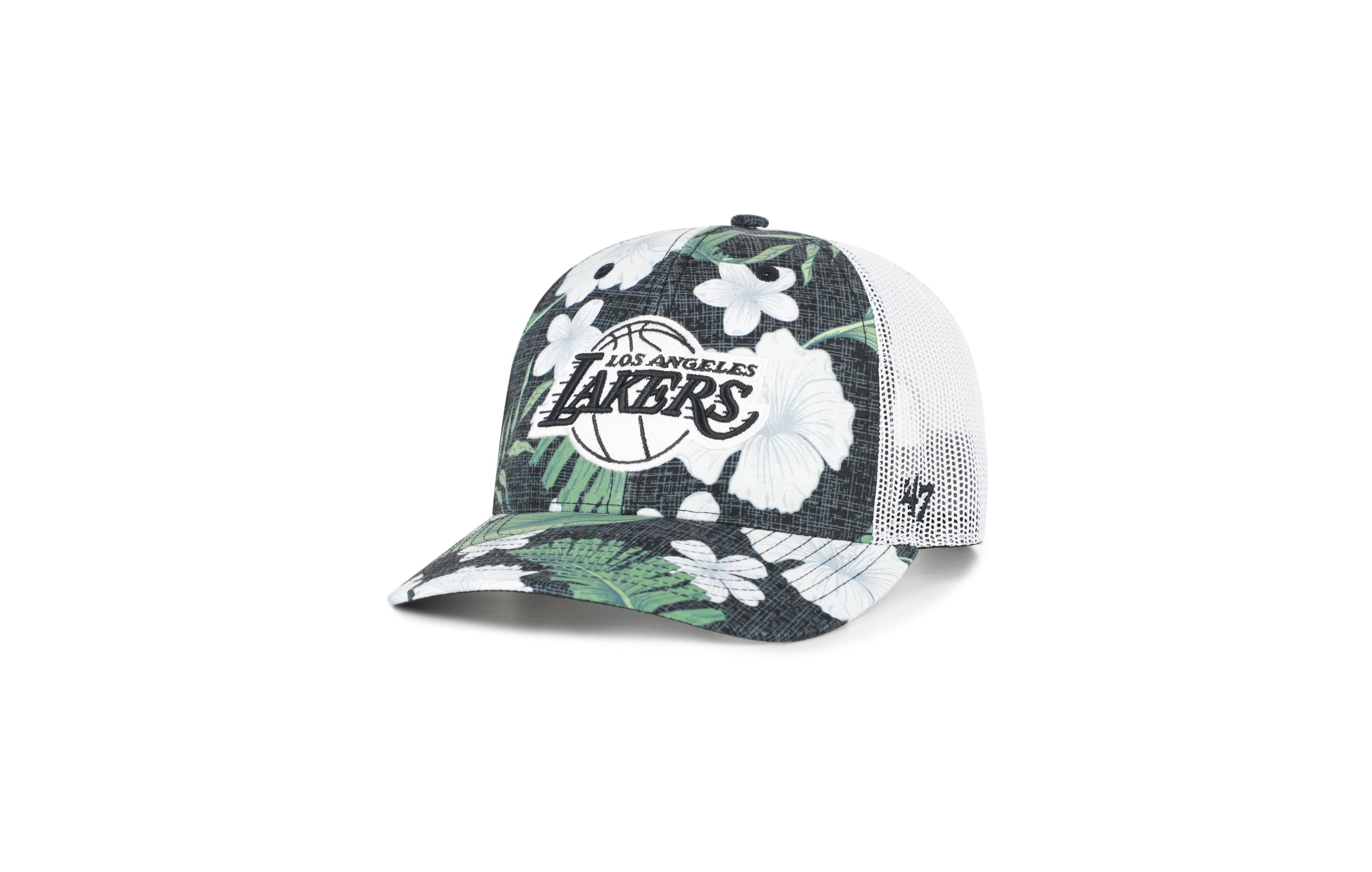 '47 Brand Los Angeles Lakers Beach Side Trucker Adjustable Baseball Cap