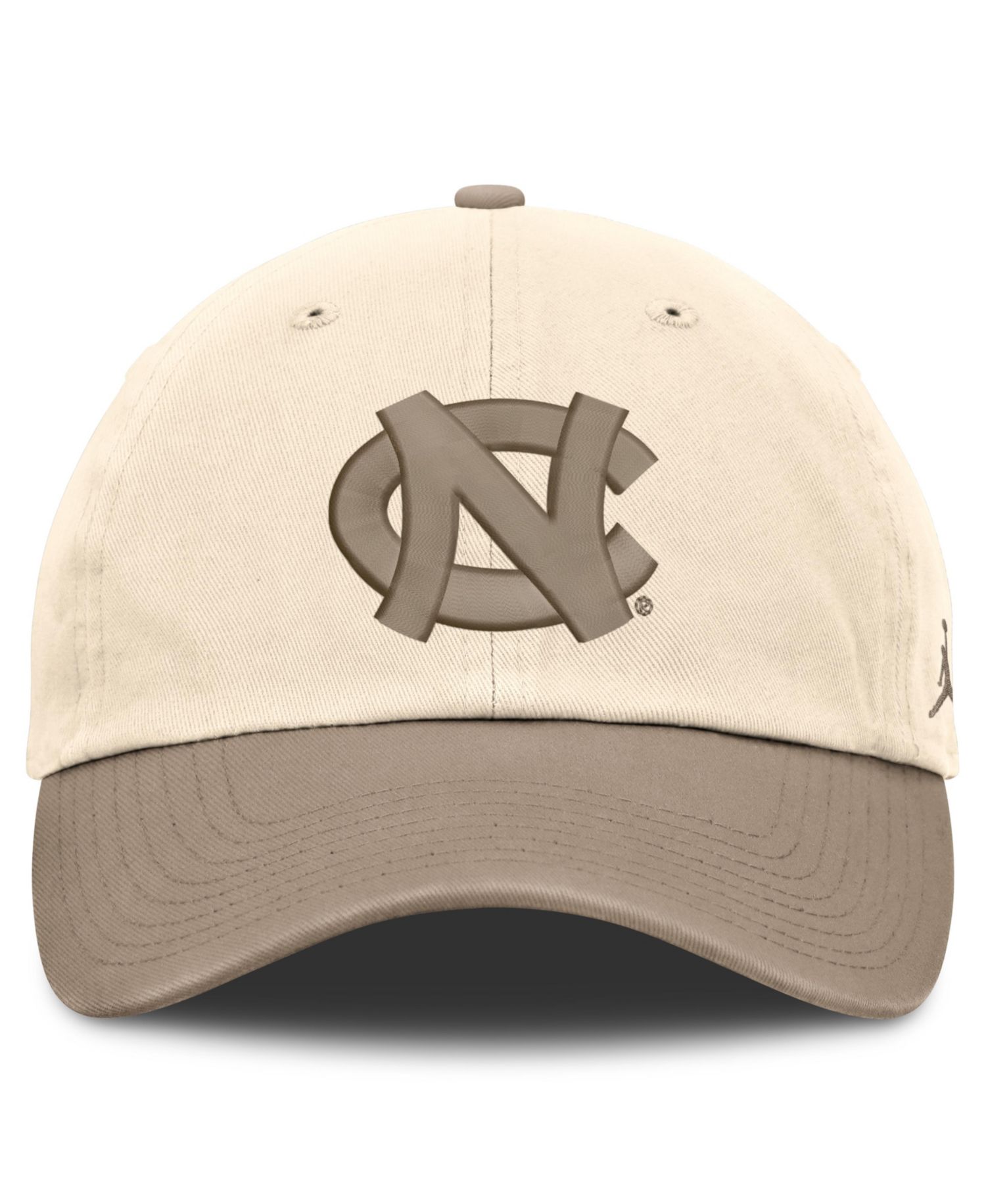 Men's Natural/Khaki North Carolina Tar Heels Two-Tone Club Adjustable Hat