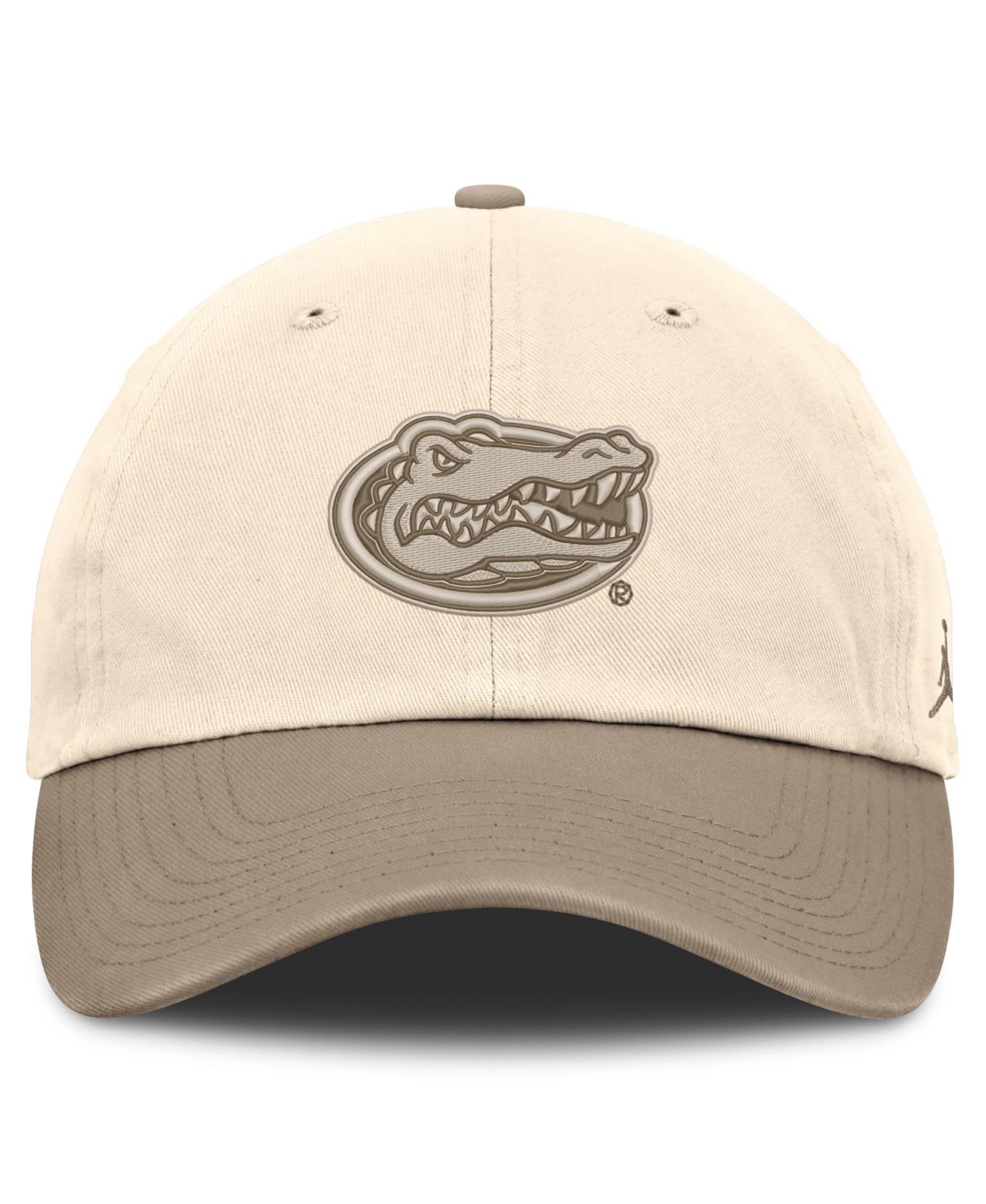 Men's Natural/Khaki Florida Gators Two-Tone Club Adjustable Hat