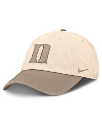Men's Natural/Khaki Duke Blue Devils Two-Tone Club Adjustable Hat