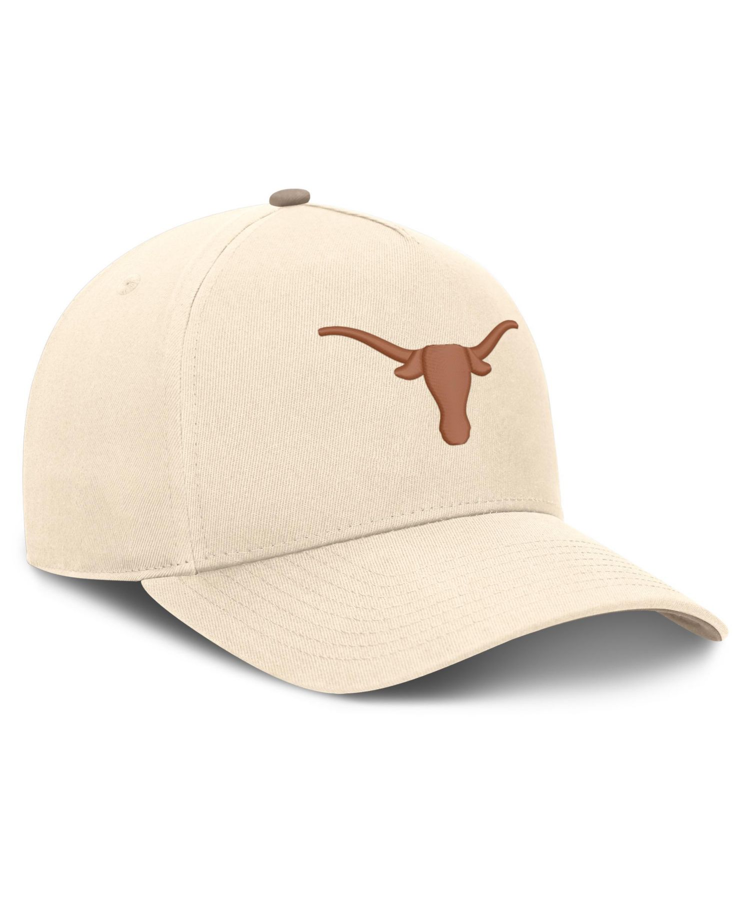 Men's Natural Texas Longhorns Rise Adjustable Hat