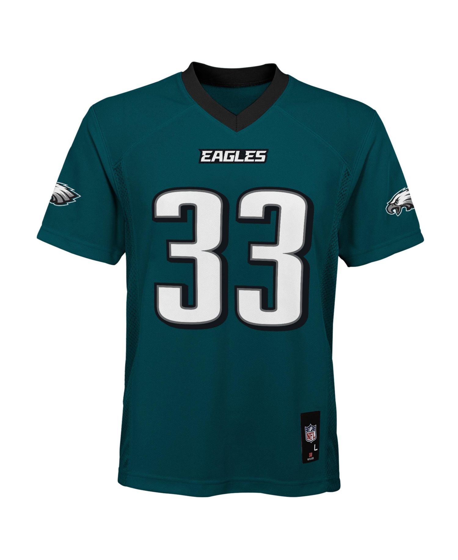 Big Boys and Girls Cooper DeJean Midnight Green Philadelphia Eagles Team Replica Jersey