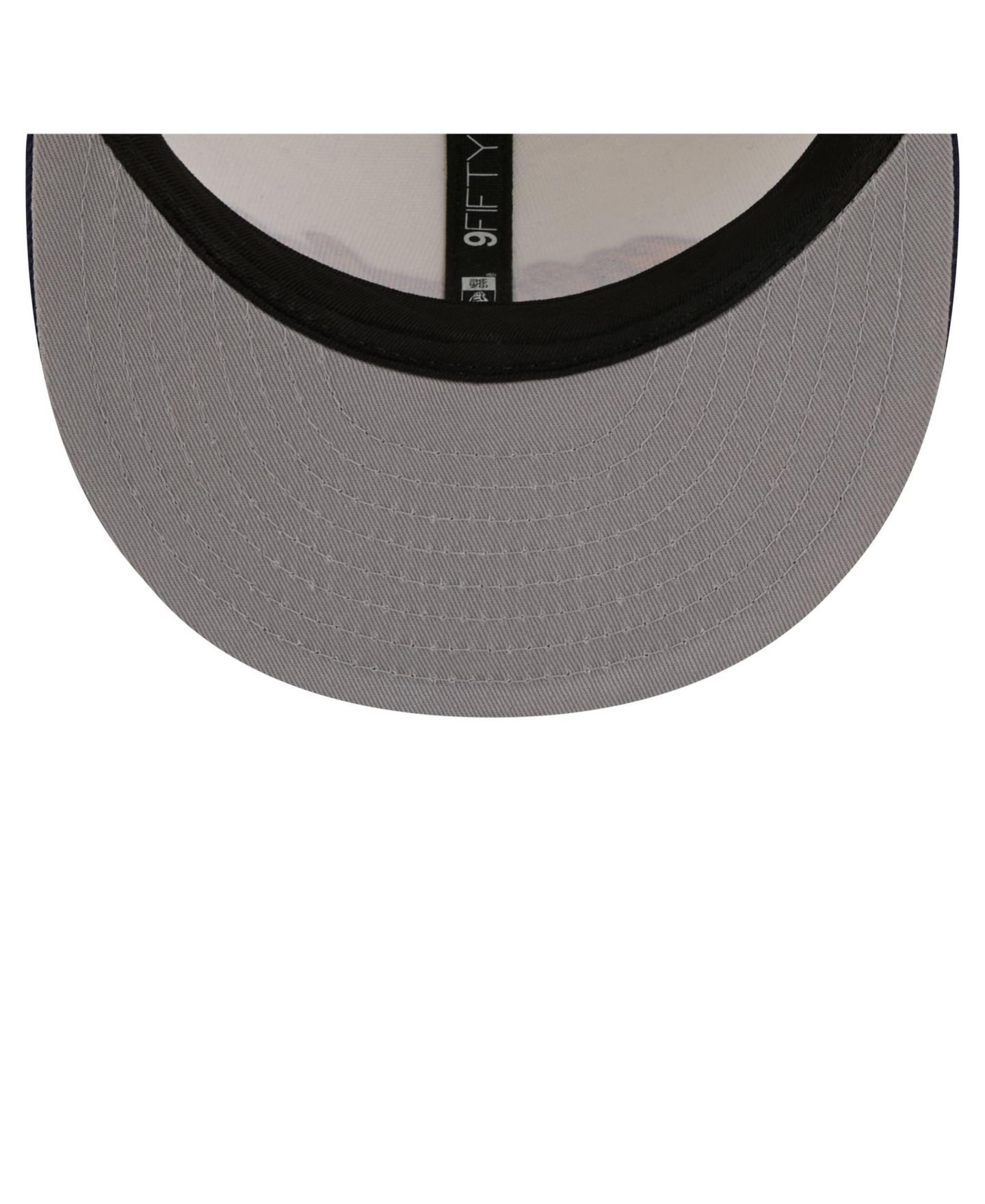 Детская кепка New Era White Milwaukee Brewers Two-Tone 9FIFTY Snapback Hat — фото 5
