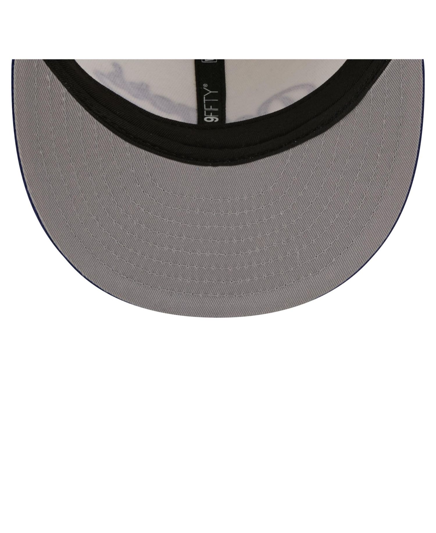 Big Boys and Girls White Los Angeles Dodgers Two-Tone 9FIFTY Snapback Hat