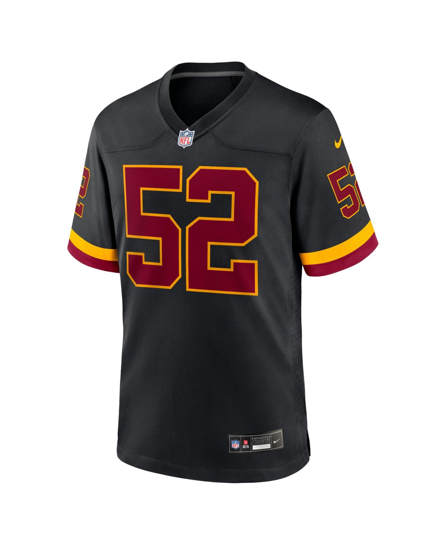 Men's Sonny Styles Black Washington Commanders Game Player Jersey