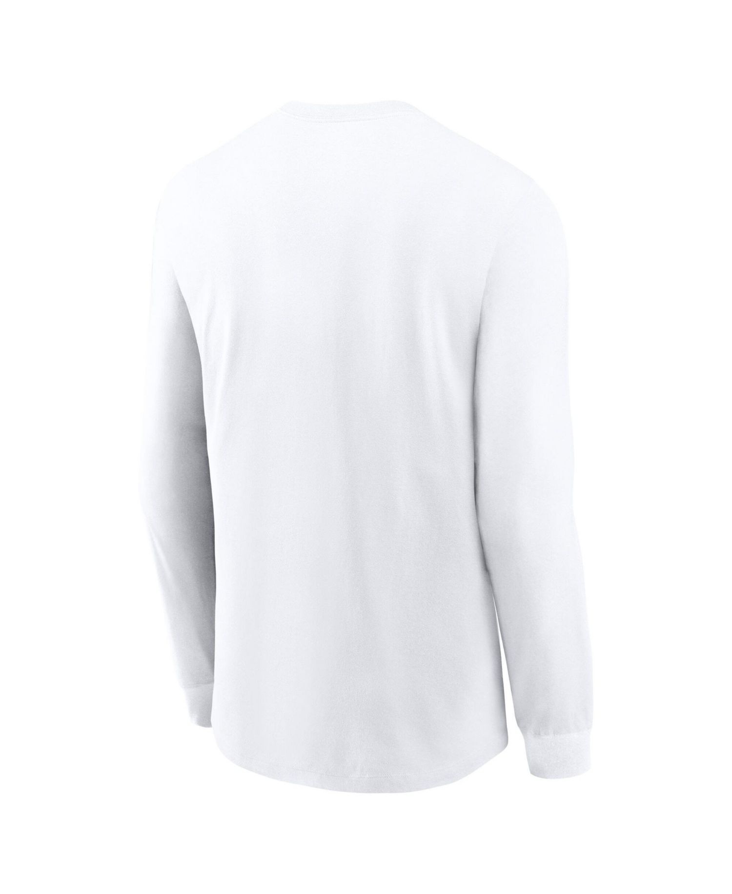 Men's White Georgia Bulldogs Whiteout Dawgs Long Sleeve T-Shirt