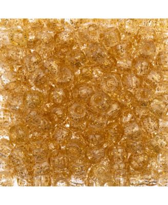   Sparkle Crimson Plastic Crow Beads for DIY Jewelry Making