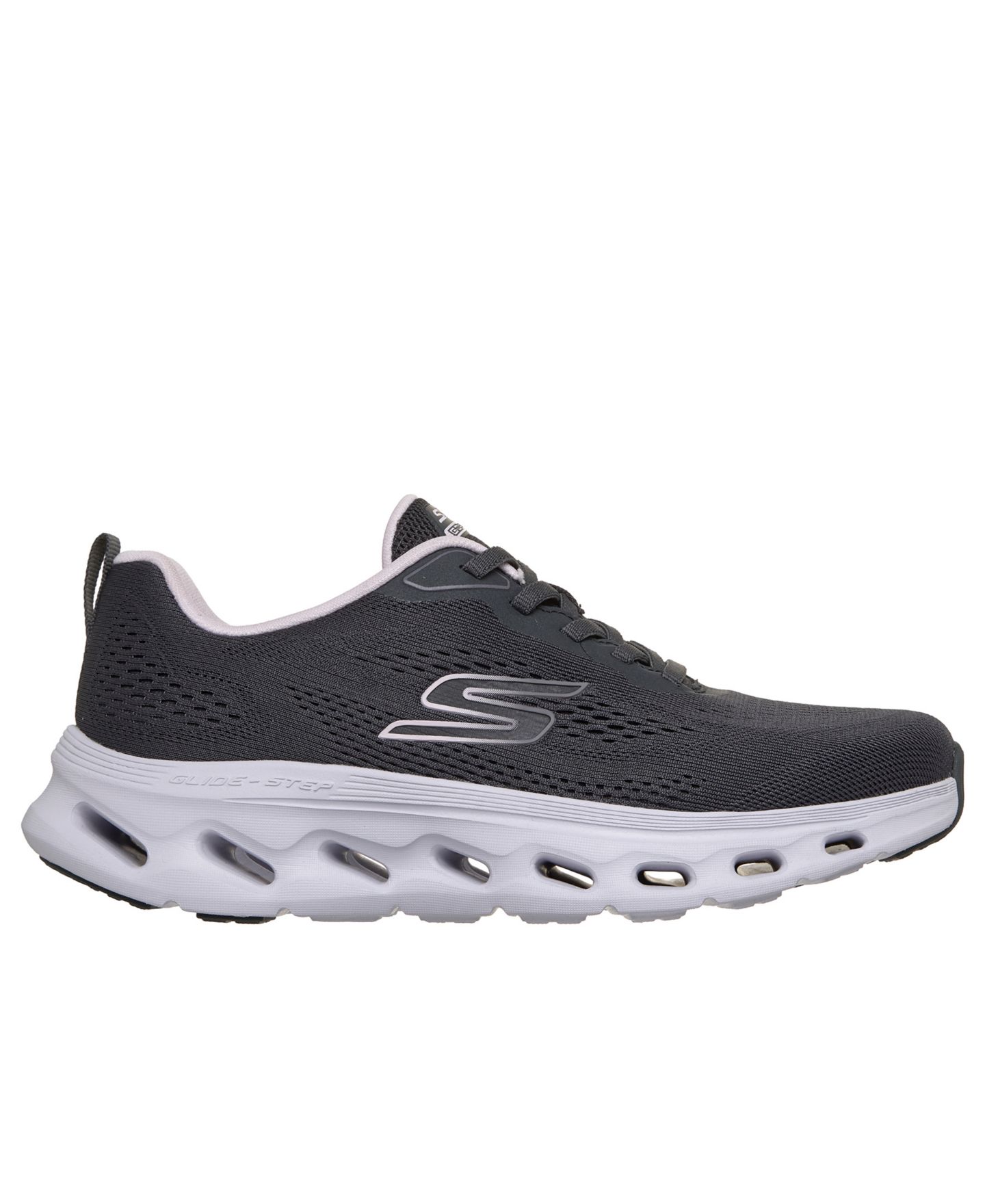 Женские кроссовки Skechers GO Walk Glide-Step 2.0 Kristee Slip-On Walking, цвет: Графитовый / Лавандовый — фото 2