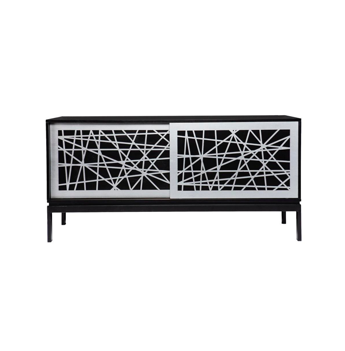Augusta Home Arminta Contemporary Media Cabinet - Black