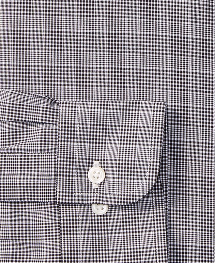 Lauren Ralph Lauren Men's Slim-Fit Non-Iron Stretch Checked Dress Shirt ...