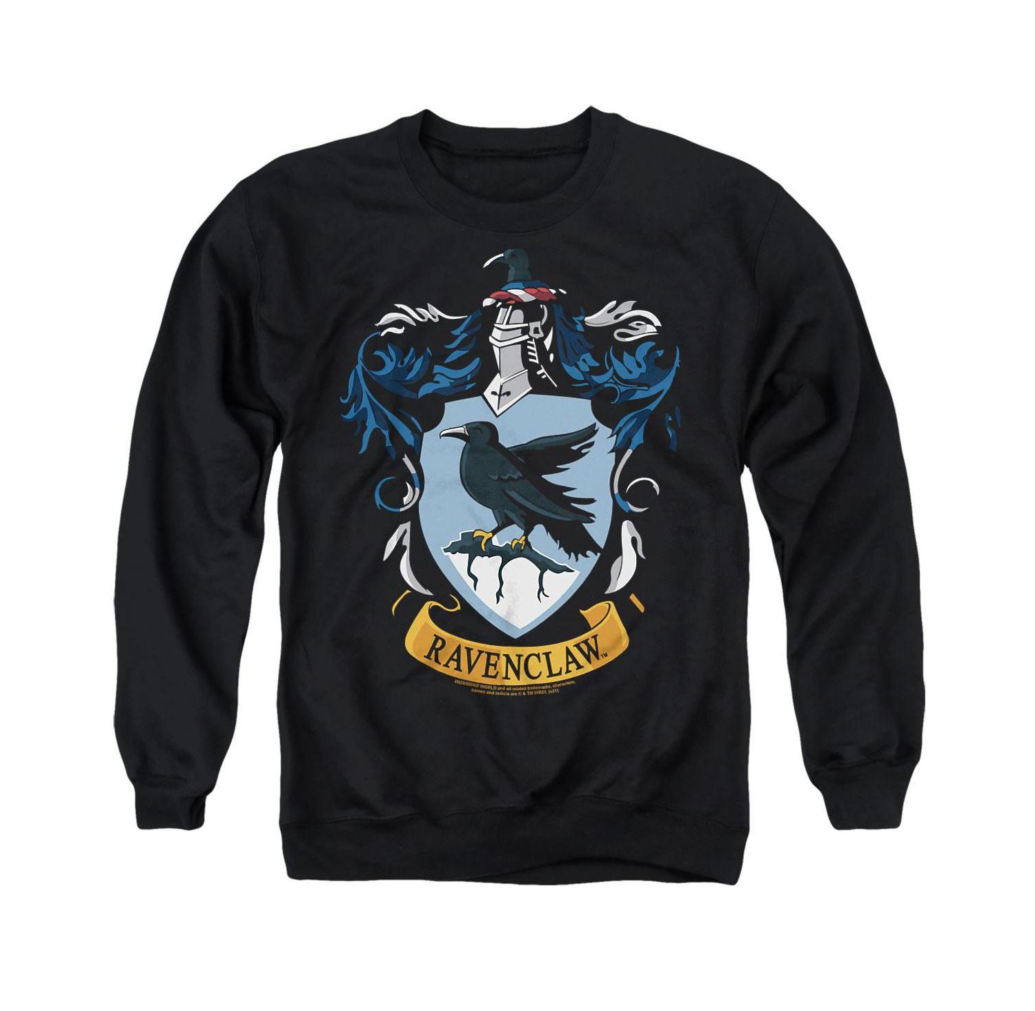 Men's Ravenclaw Crest Graphic Classic-Fit Crewneck Sweatshirt
