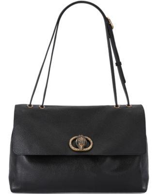 Chelsea Large Slouch Flap Leather Shoulder Bag
