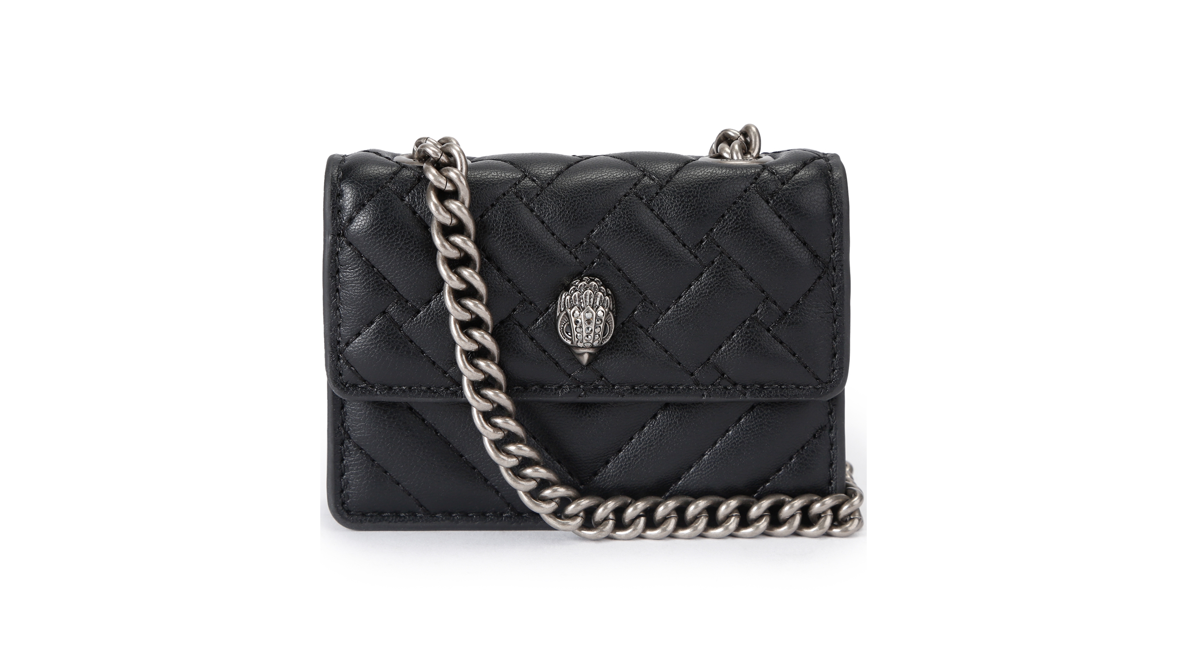 Kurt Geiger London Micro Kensington Mini Quilted Crossbody Handbag