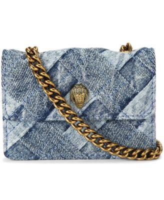 Micro Denim Kensington Crossbody Bag
