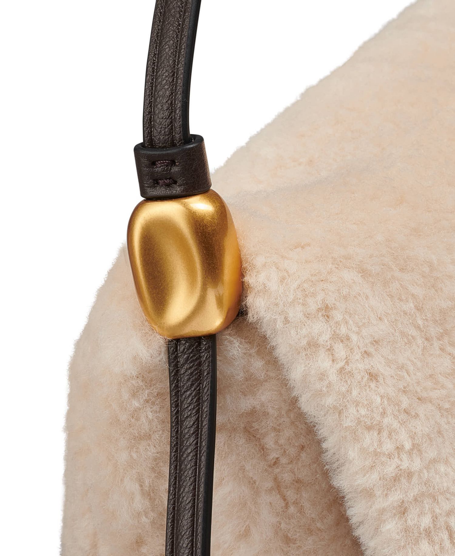 Velvet Flap Shoulder Bag