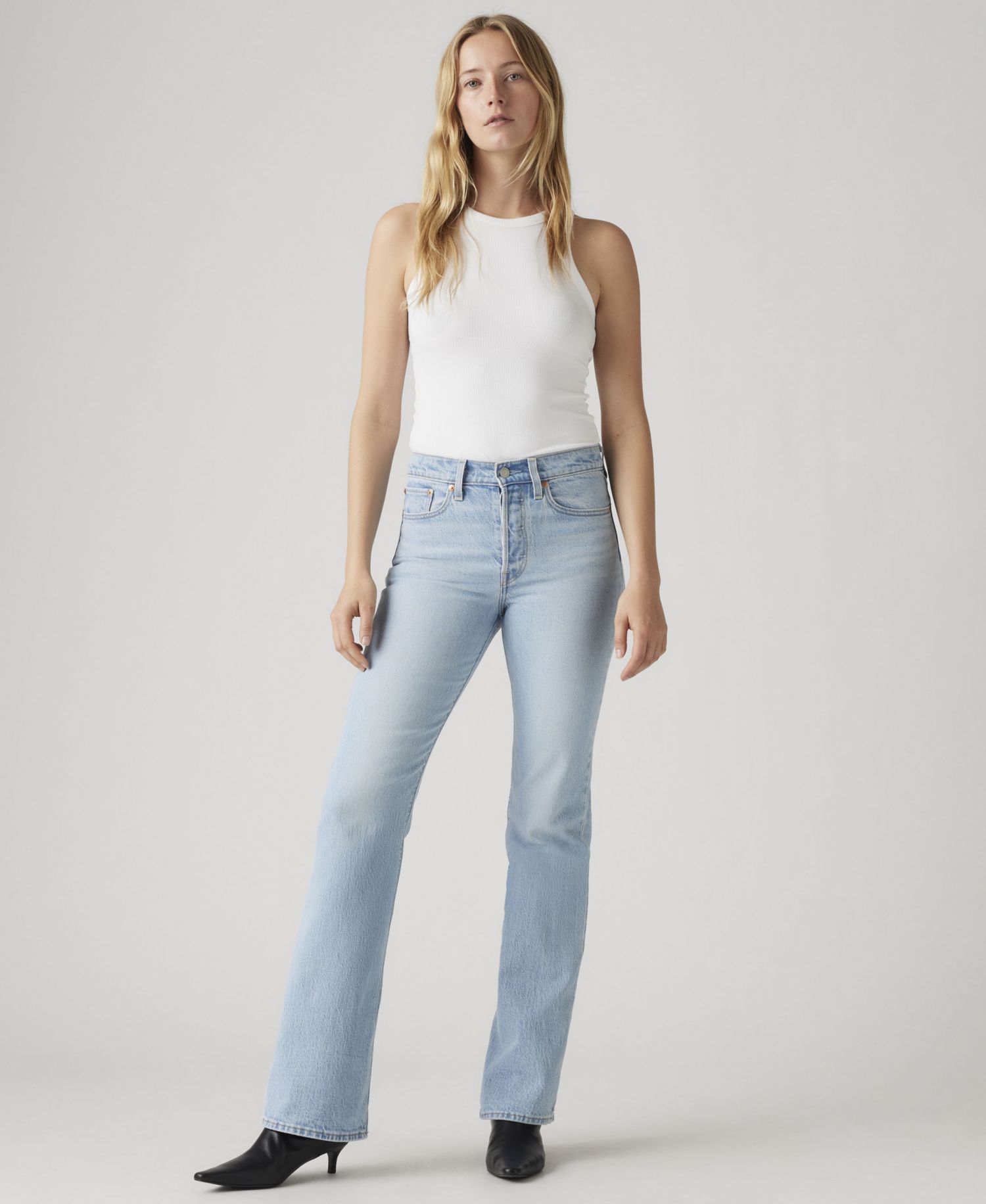 Premium Women's Wedgie Boot High-Rise Jeans