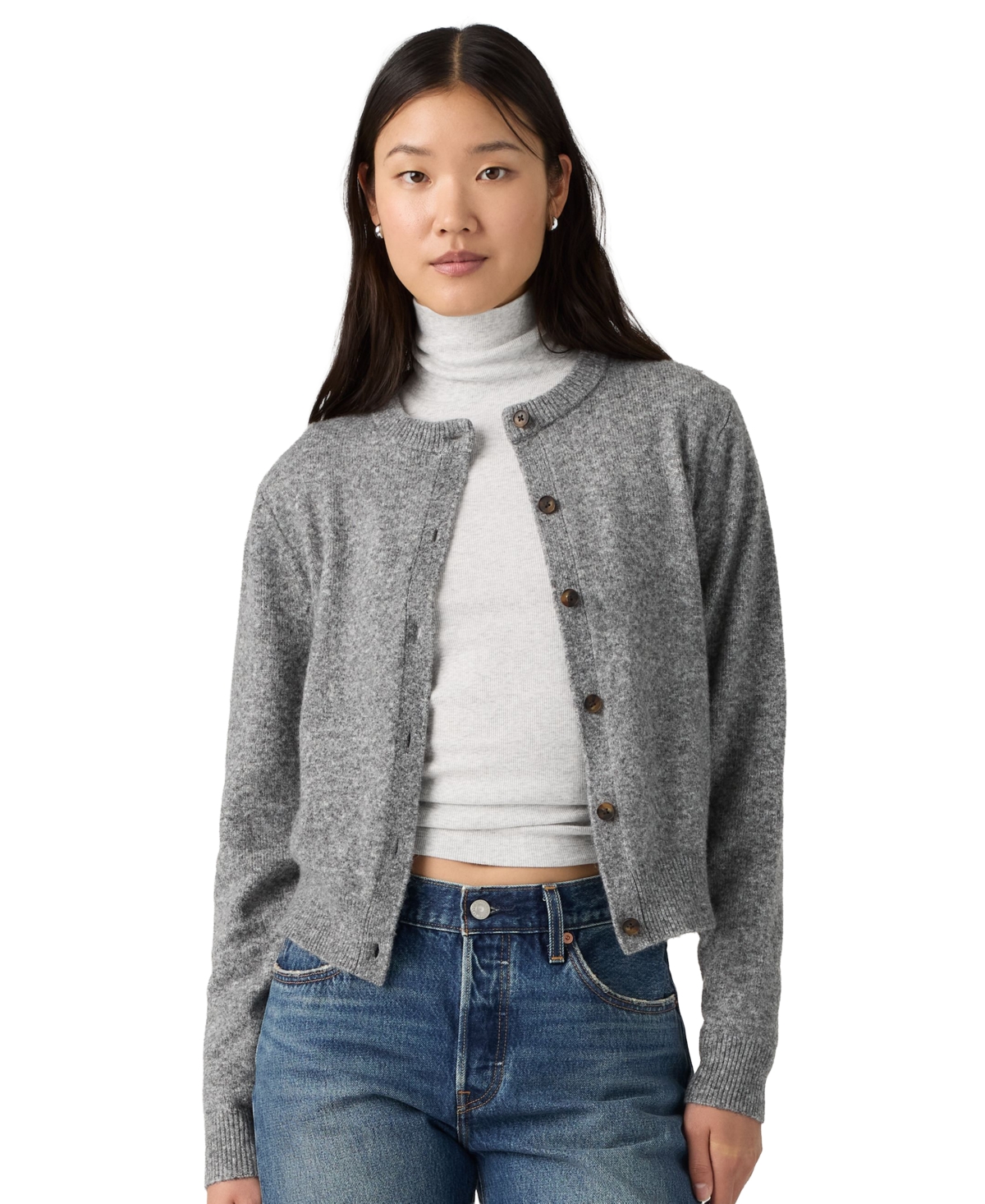 Levi's Women's Claire Stripe Wool-Blend Cardigan