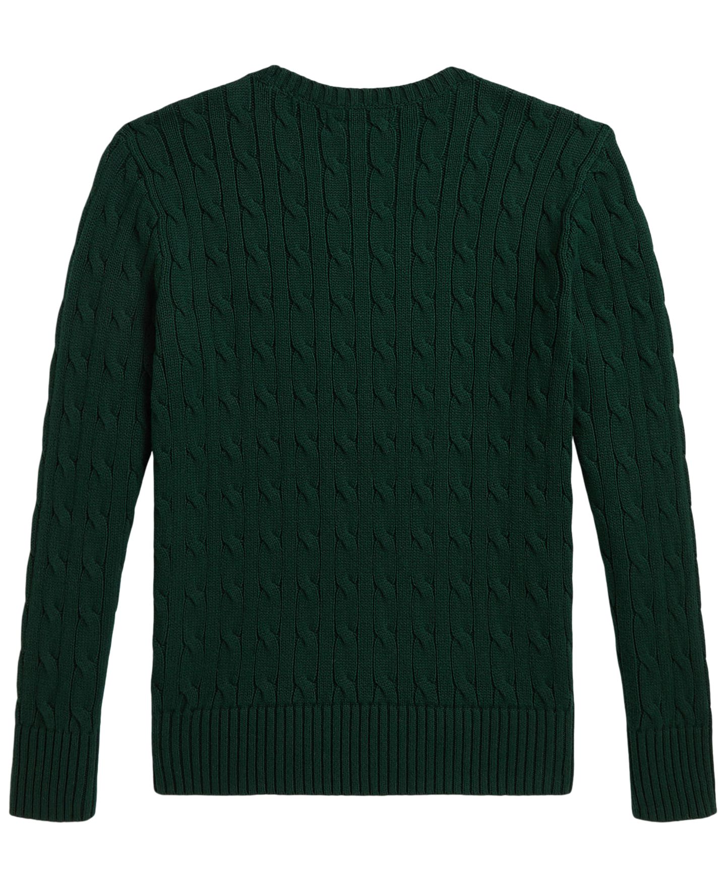 Свитер Polo Ralph Lauren Polo Bear Cable-Knit Cotton для мальчиков, цвет: Зелёный — фото 5