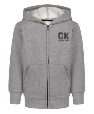 Boys' 8-20 Screenprinted Graphic Fleece Full-Zip Hoodie