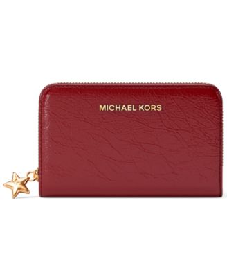 Zip Around Star Charm Card Case