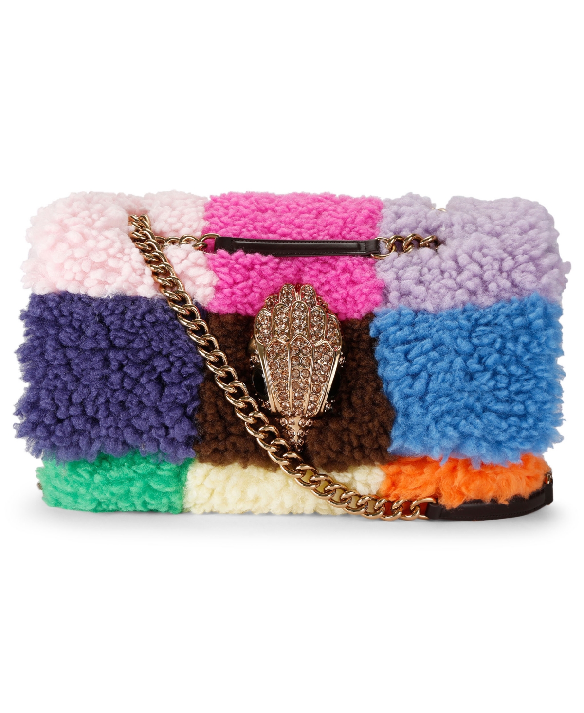 Kurt Geiger Macro Kensington Extra-large Shoulder Handbag In Multi