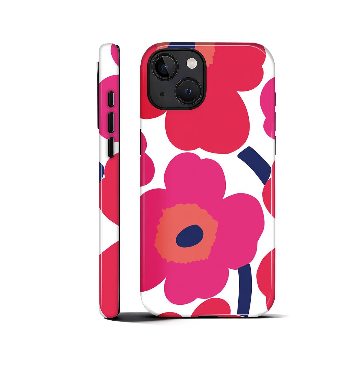 Lisen Camera-Protection 2-Layer Phone Case [Compatible with Apple iPhone 14 Pro] - Nordic blossom for iphone 14 plus