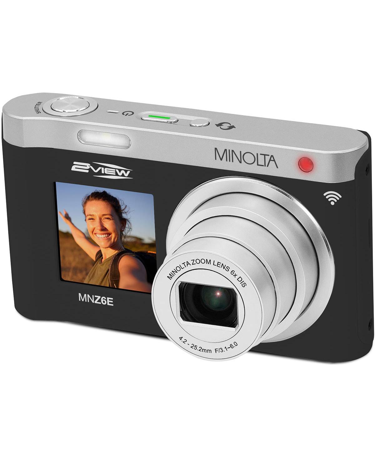Minolta MNZ6E 2View 64MP / 4K Dual-Screen Camera - Black