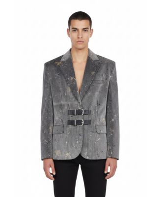 Men's Cotton Velvet Tailored Blazer