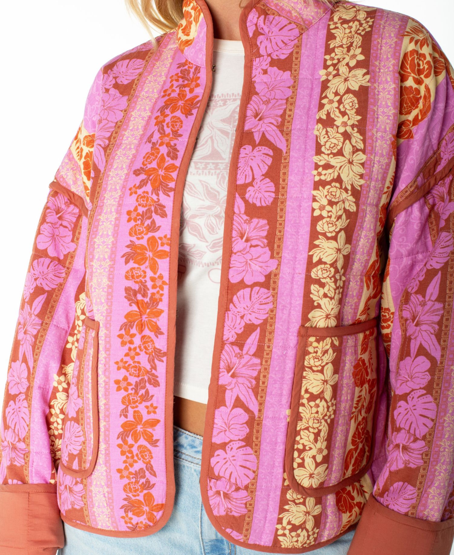 Women's Solana Lightweight Floral Quilted Jacket