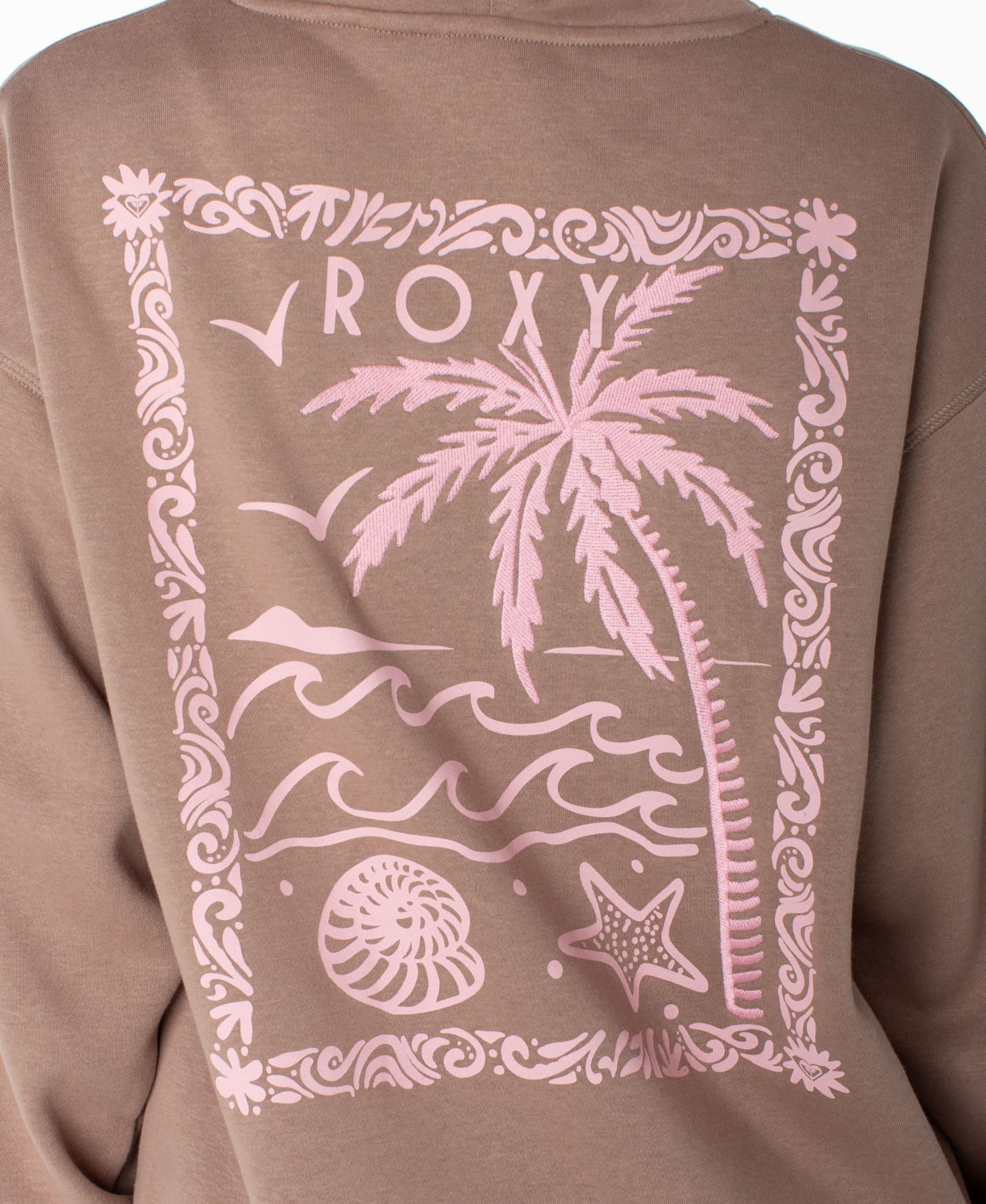 Women's Wailea Graphic Long-Sleeve Cotton-Blend Hoodie
