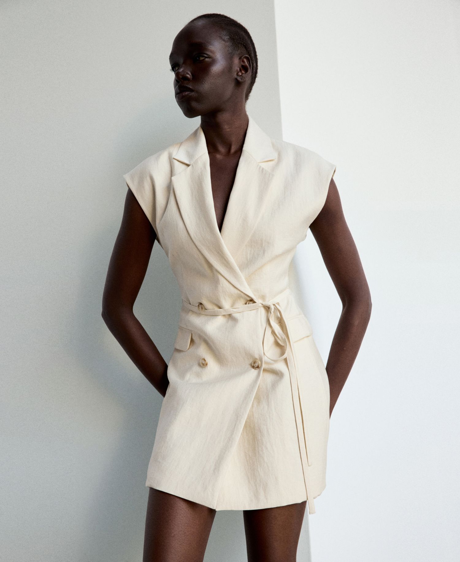 Women's Wrap Mini Dress