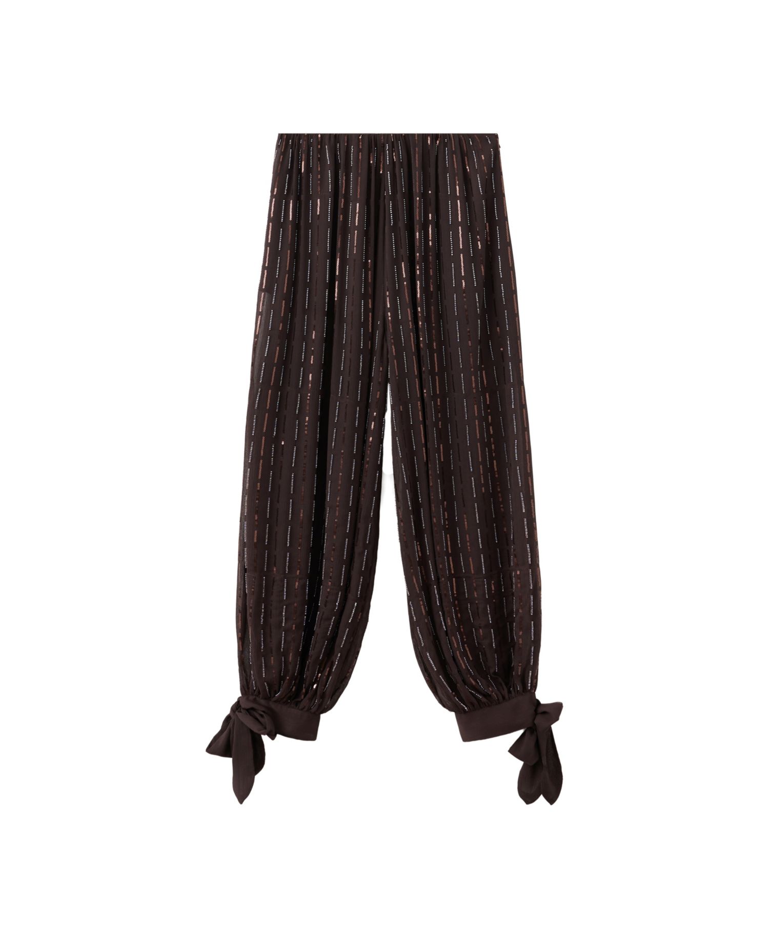 Women's Sequin Harem Pants
