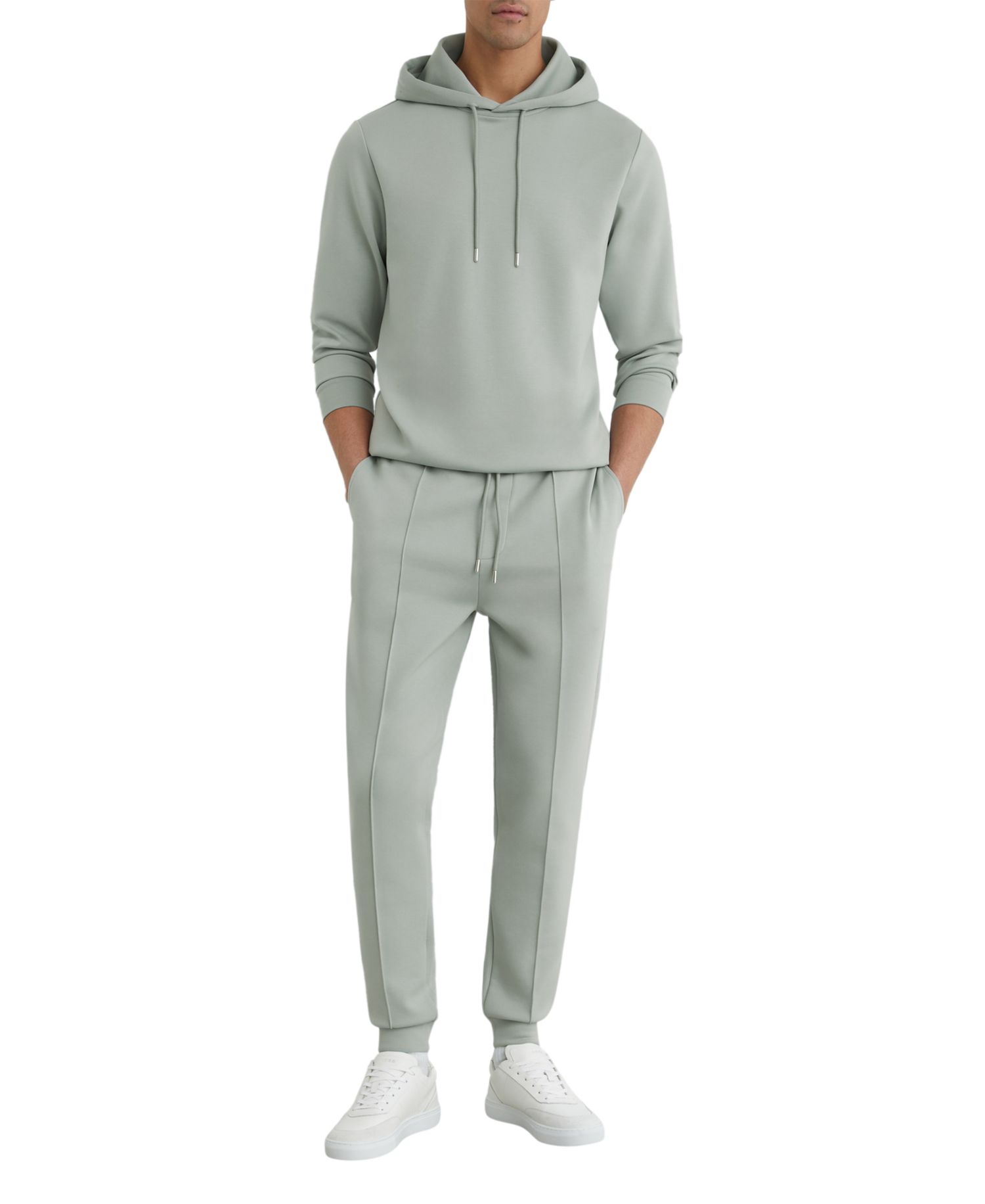 Men's Fabien Premium Interlock Jersey Drawstring Hood Hoodie