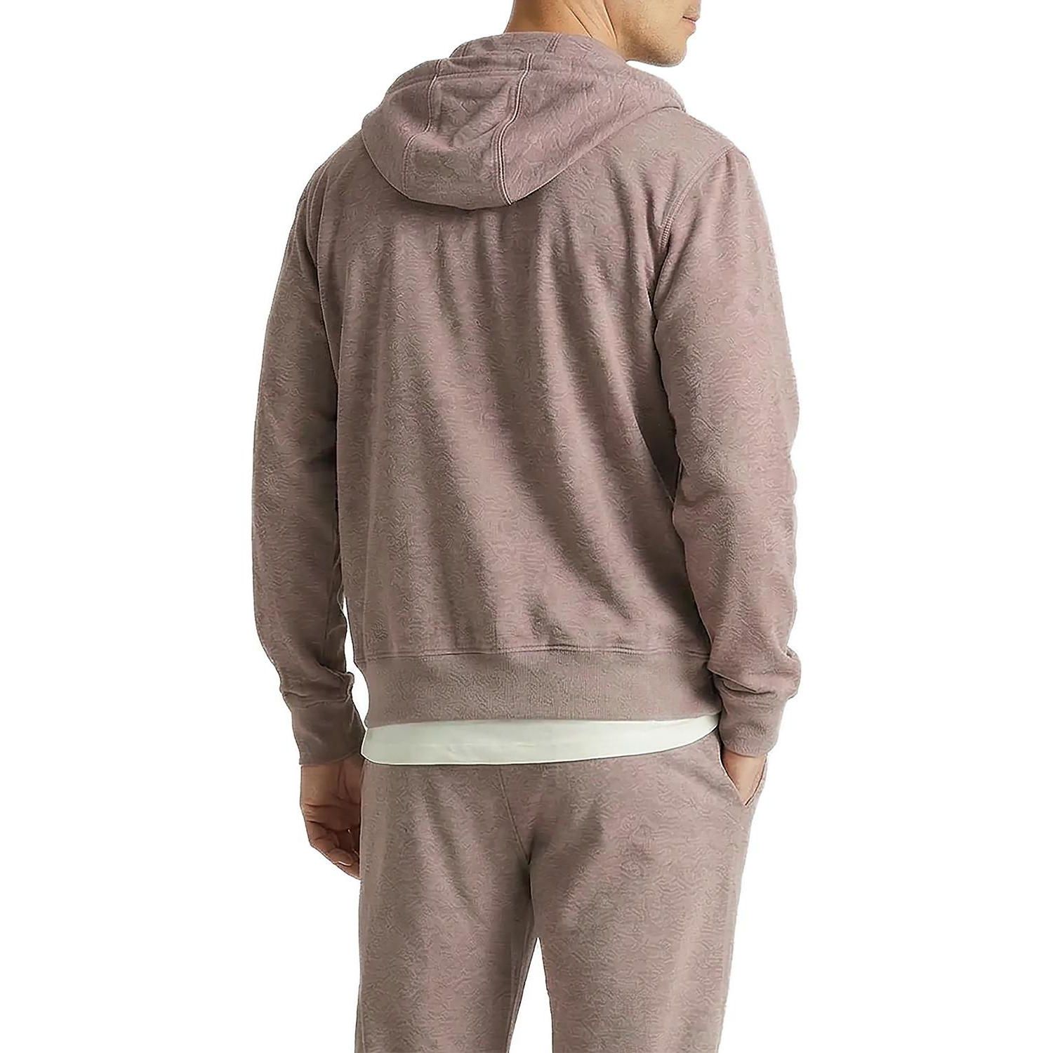 Men's Morning Jog Full-Zip Mock-Neck Hoodie