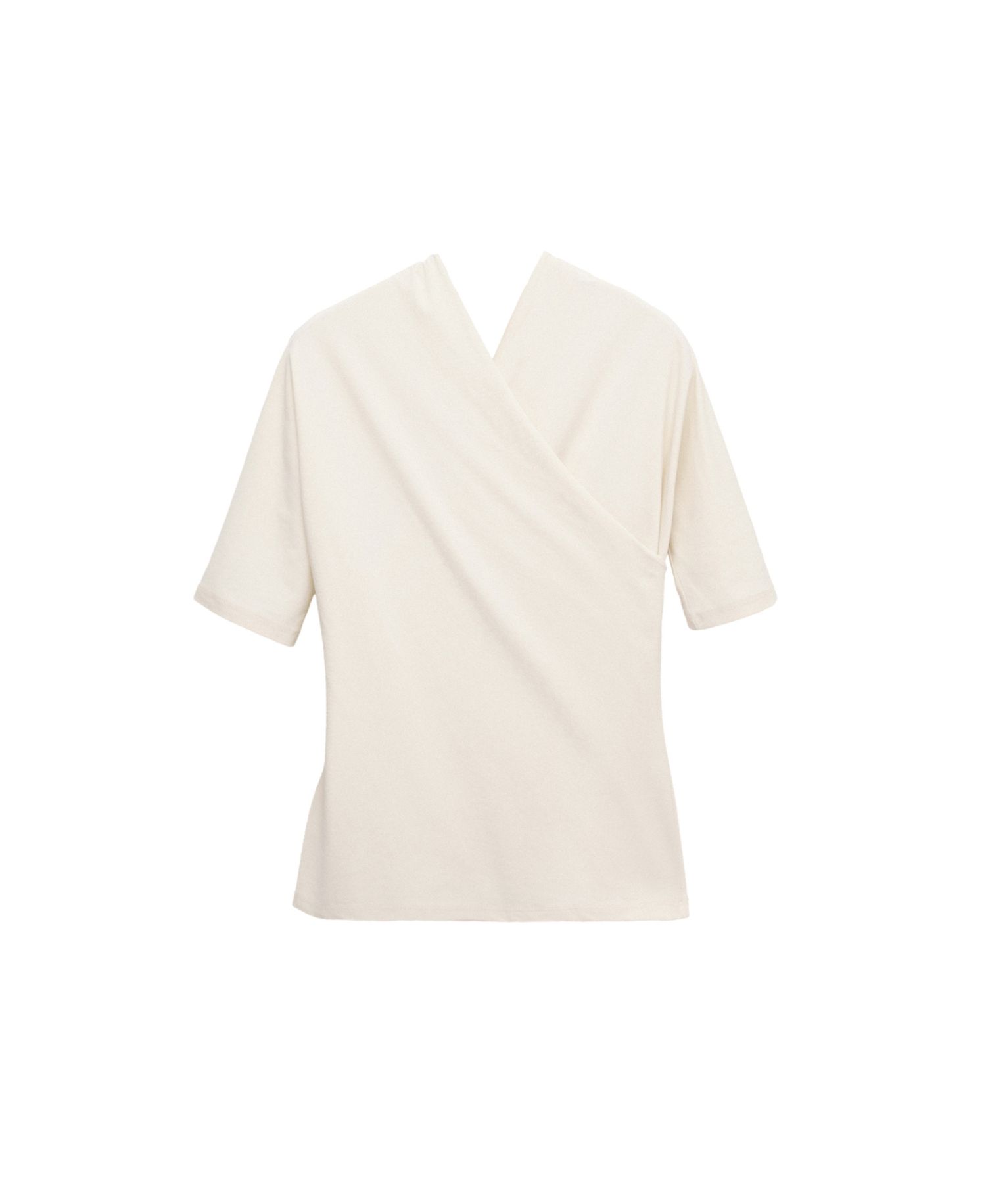 Women's Selection Fitted Wrap-Effect Top