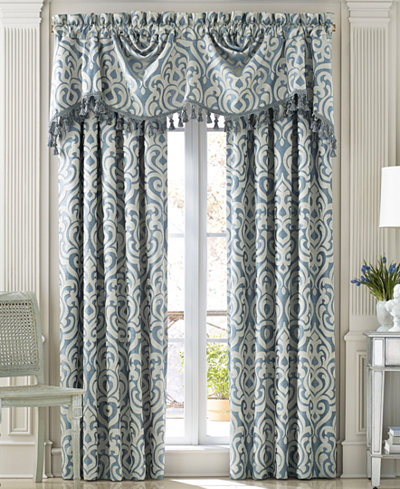 J. Queen New York Lucerne Window Panel and Valance Collection
